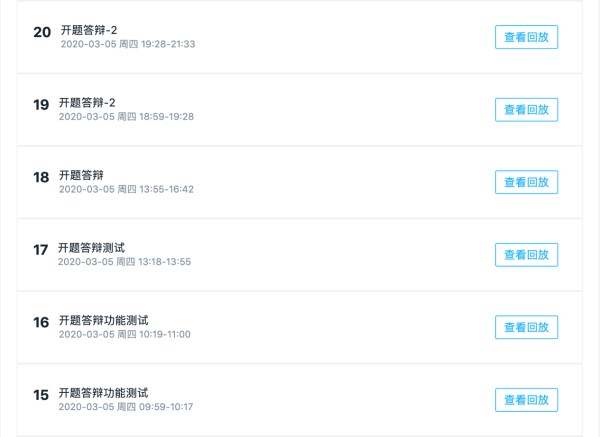 图5:开题答辩持续近6小时